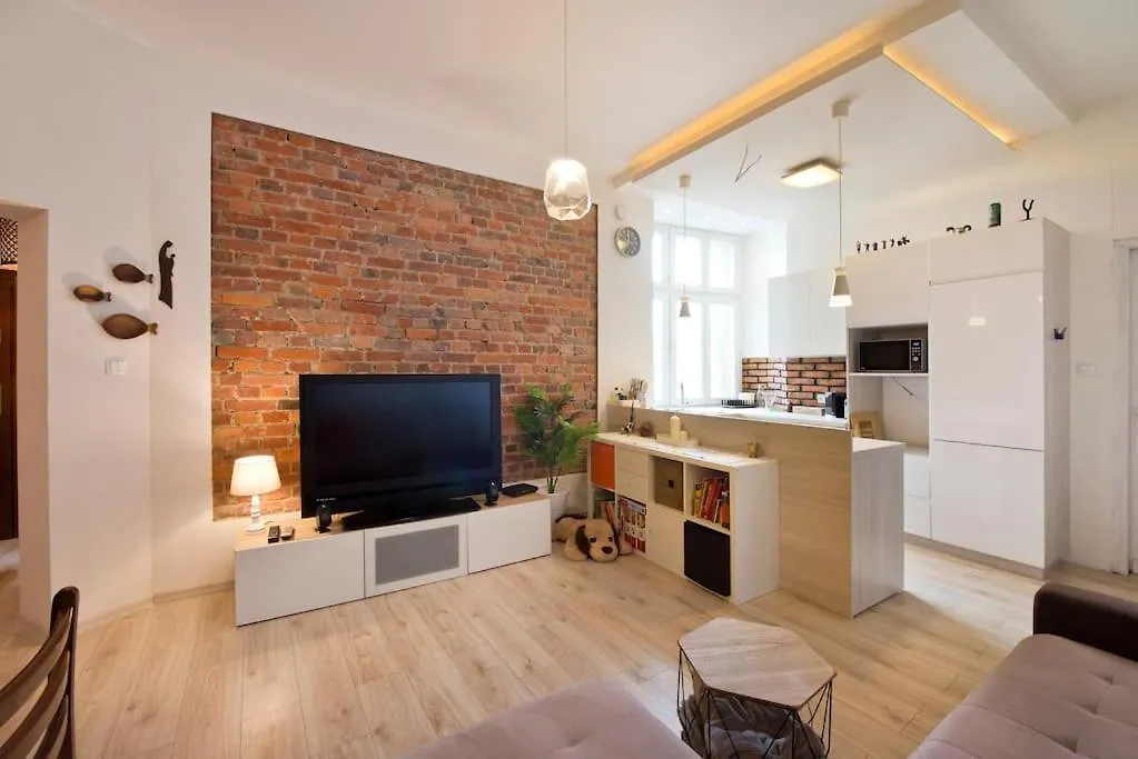 Lovely Down Town Apartment By The Motlawa River Gdansk Poland